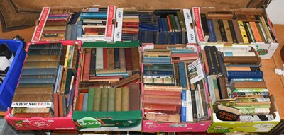 Lot 1107 - Twelve Boxes of Books, including: Betjeman...