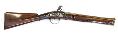 Lot 282 - A Non-working Copy of a Flintlock Blunderbuss,...