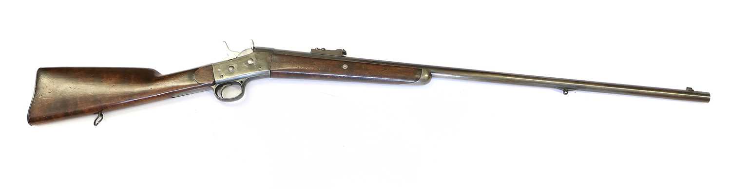 Lot 286 - A Remington Rolling Block Sporting Rifle,