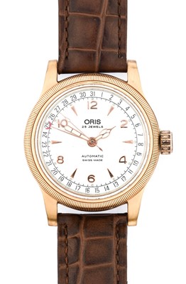 Lot 2392 - Oris: A Plated Automatic Calendar Centre...