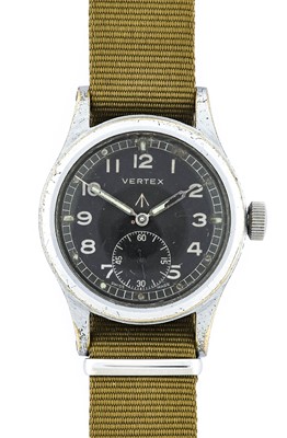 Lot 2369 - Vertex: A World War II Military Wristwatch,...