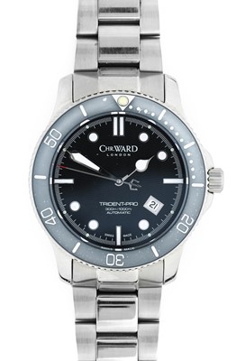 Lot 2421 - Christopher Ward: A Stainless Steel Automatic...