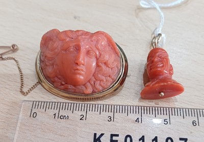 Lot 2084 - A Small Quantity of Coral Jewellery comprising...