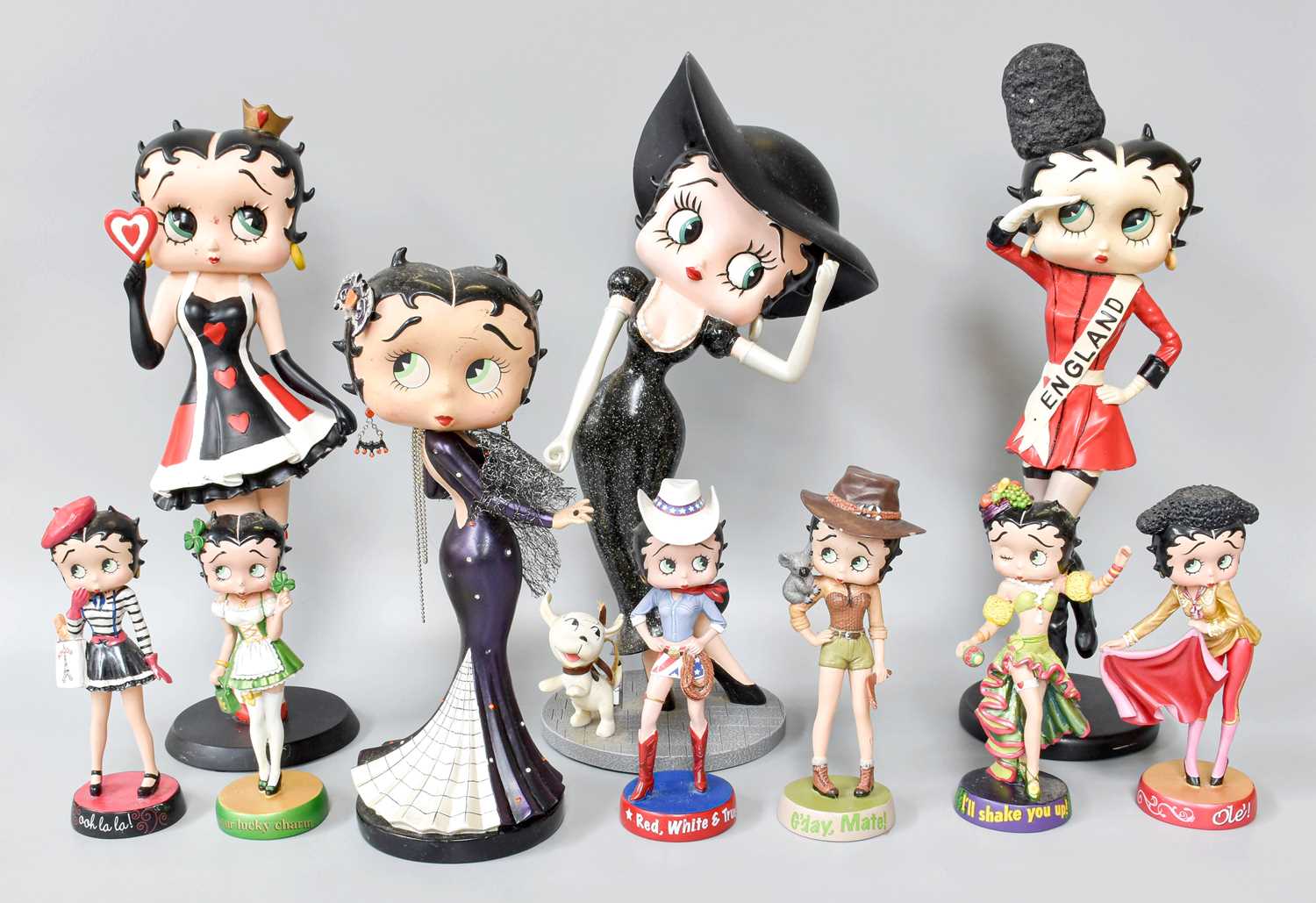 Lot 98 - Twenty Betty Boop Figures