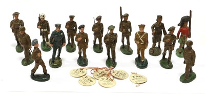 Lot 3415 - TAG Composition 75mm Figures