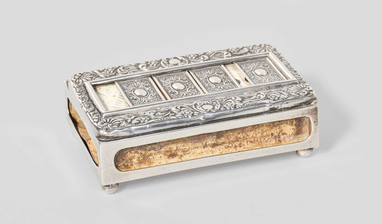 Lot 79 - An Edward VII Silver Combination Bridge...