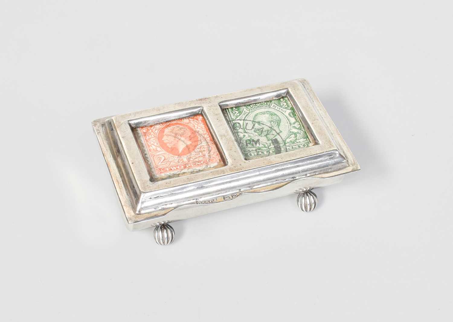 Lot 93 - An Edward VII Silver Stamp-Box, by Grey and Co....