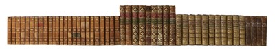 Lot 59 - Bindings A large quantity of leather-bound...