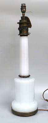 Lot 1211 - A French 19th Century Large White Opaque Glass...