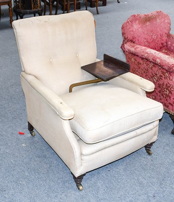 Lot 1332 - An Early Victorian Reading Chair, with...