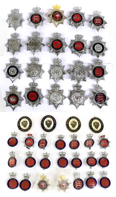Lot 85 - A Collection of Post-1953 Police Chromed...