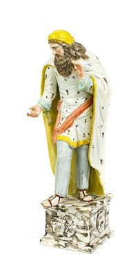 Lot 19 - A Staffordshire Pearlware Figure of St Philip,...