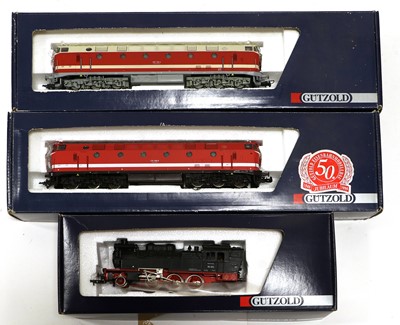 Lot 3257 - Gutzold HO Gauge Locomotives