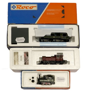 Lot 3330 - Roco HO Gauge Locomotives