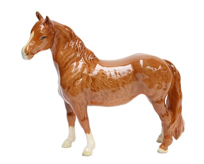 Lot Beswick Pinto Pony, model No. 1373, chestnut...