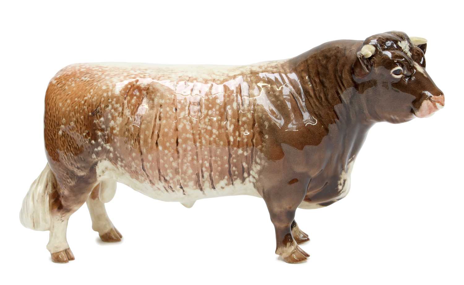 Lot 222 - Beswick Dairy Shorthorn Bull Ch. 'Gwersylt...