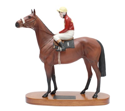 Lot 195 - Beswick Connoisseur Horse 'Red Rum - Brian...