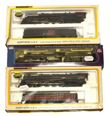 Lot 3339 - Roco HO Gauge Two 4-8-4 US Locomotives