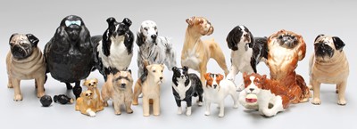 Lot 151 - Beswick Dog Models, including: Spaniels,...
