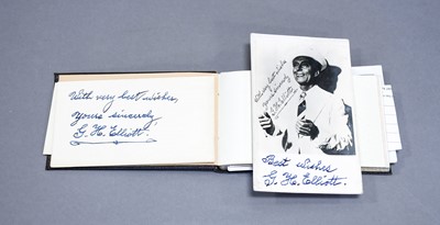 Lot 3206 - Autograph Album Containing Laurel & Hardy