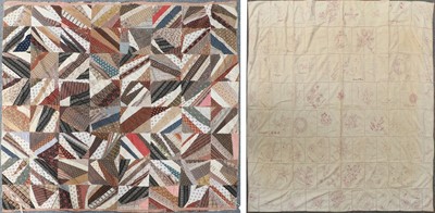 Lot 2027 - 20th Century American Patchwork Quilt,...