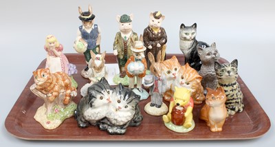 Lot 157 - Beswick Cats, together with limited edition...