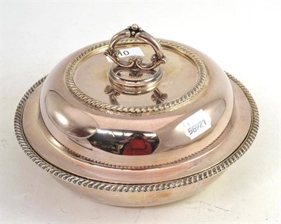 Lot 10 - A tureen and cover, underside stamped 'STERLING 925 Denmark', 45.3oz