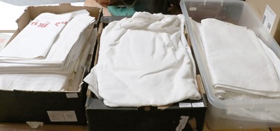 Lot 1114 - Assorted White Linen and Textiles comprising...