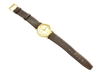 Lot 14 - A Gents Gold Tissot Wristwatch, the case...