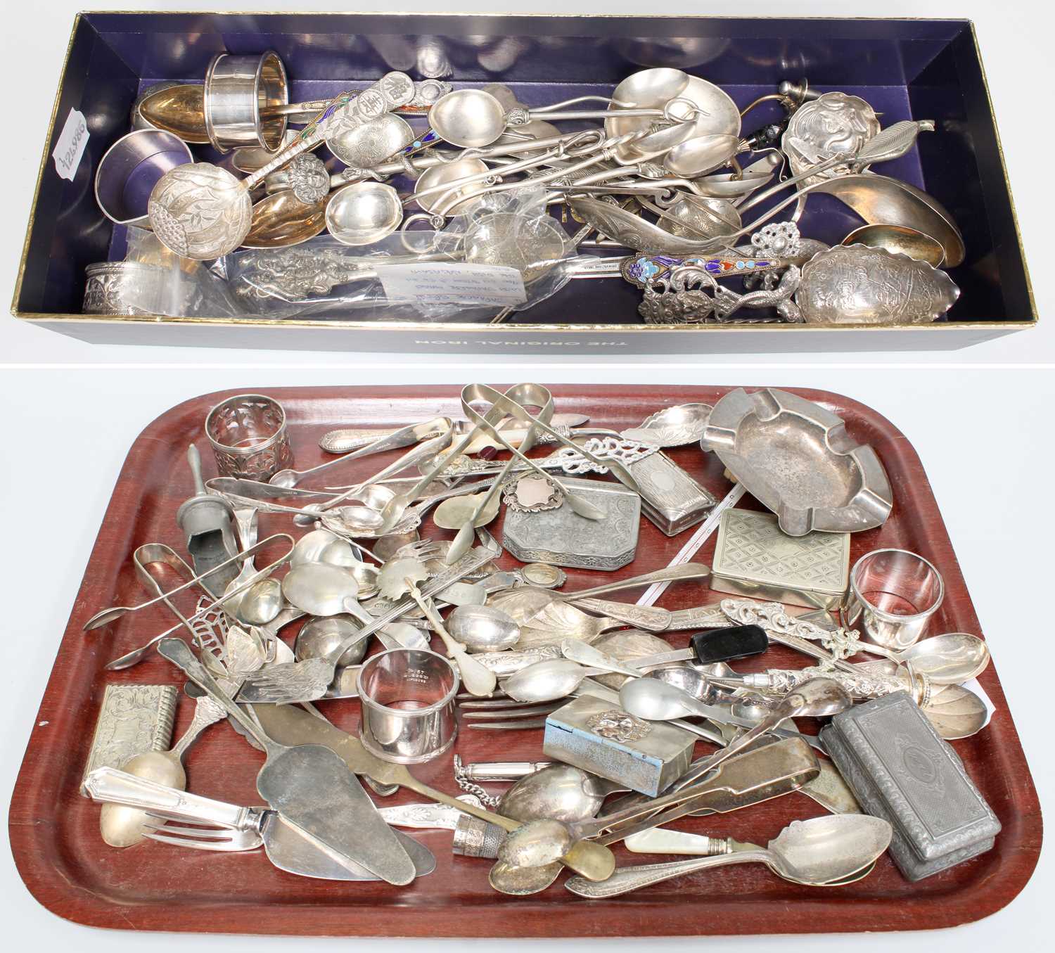 Lot 143 - A Collection of Assorted Silver and Silver