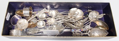 Lot 143 - A Collection of Assorted Silver and Silver...