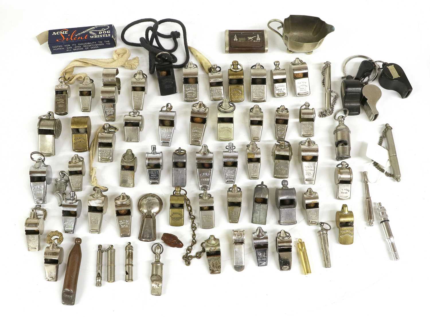 Lot 126 - A Collection of Whistles, including Acme...