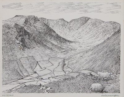 Lot 1014 - Alfred Wainwright (1907-1991) "Mosedale"...