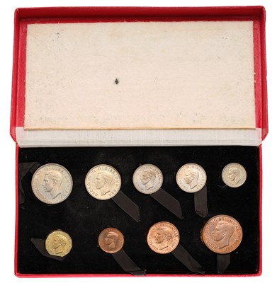 Lot 343 - George VI, 'Mid Century' Proof Set 1950, 9...