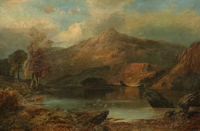 Lot 628 - Clarence Roe (1850-1909) "Rydal Water,...