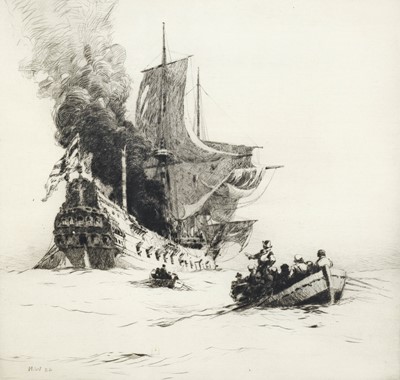 Lot 534 - Norman Wilkinson (1878-1971) "The Haunt of the...