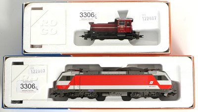 Lot 3306 - Roco HO Gauge 43821 OBB 1014 003-6 Locomotive