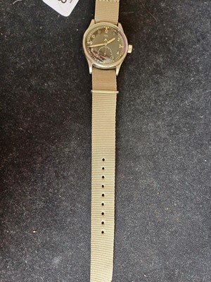 Lot 2398 - IWC: A Rare Stainless Steel Military Issue...
