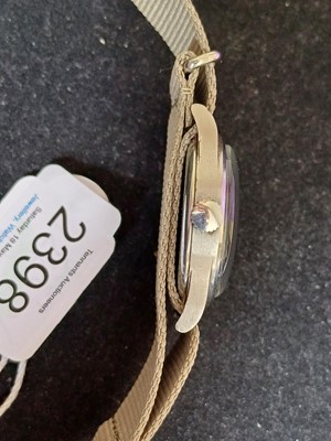 Lot 2398 - IWC: A Rare Stainless Steel Military Issue...