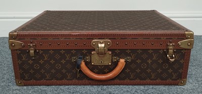 Lot 1224 - Louis Vuitton 65 Monogrammed Canvas Suitcase,...