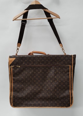 Lot 1221 - Louis Vuitton Suit Carrier in brown monogram...