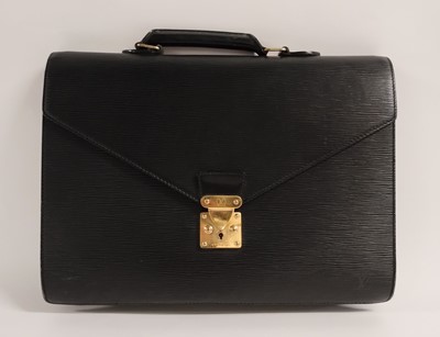 Lot 1223 - Louis Vuitton Black Epi Leather...