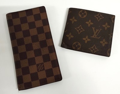 Lot 1220 - Louis Vuitton Damier Ebene Canvas Wallet, that...