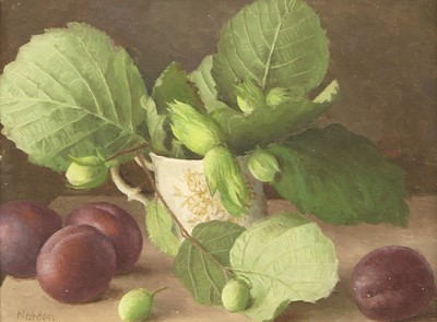 Lot 1040 - Gerald Norden (1912-2000) "Cob Nuts and Plums"...