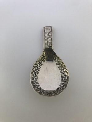 Lot 46 - A George III Silver Caddy-Spoon, by Samuel...