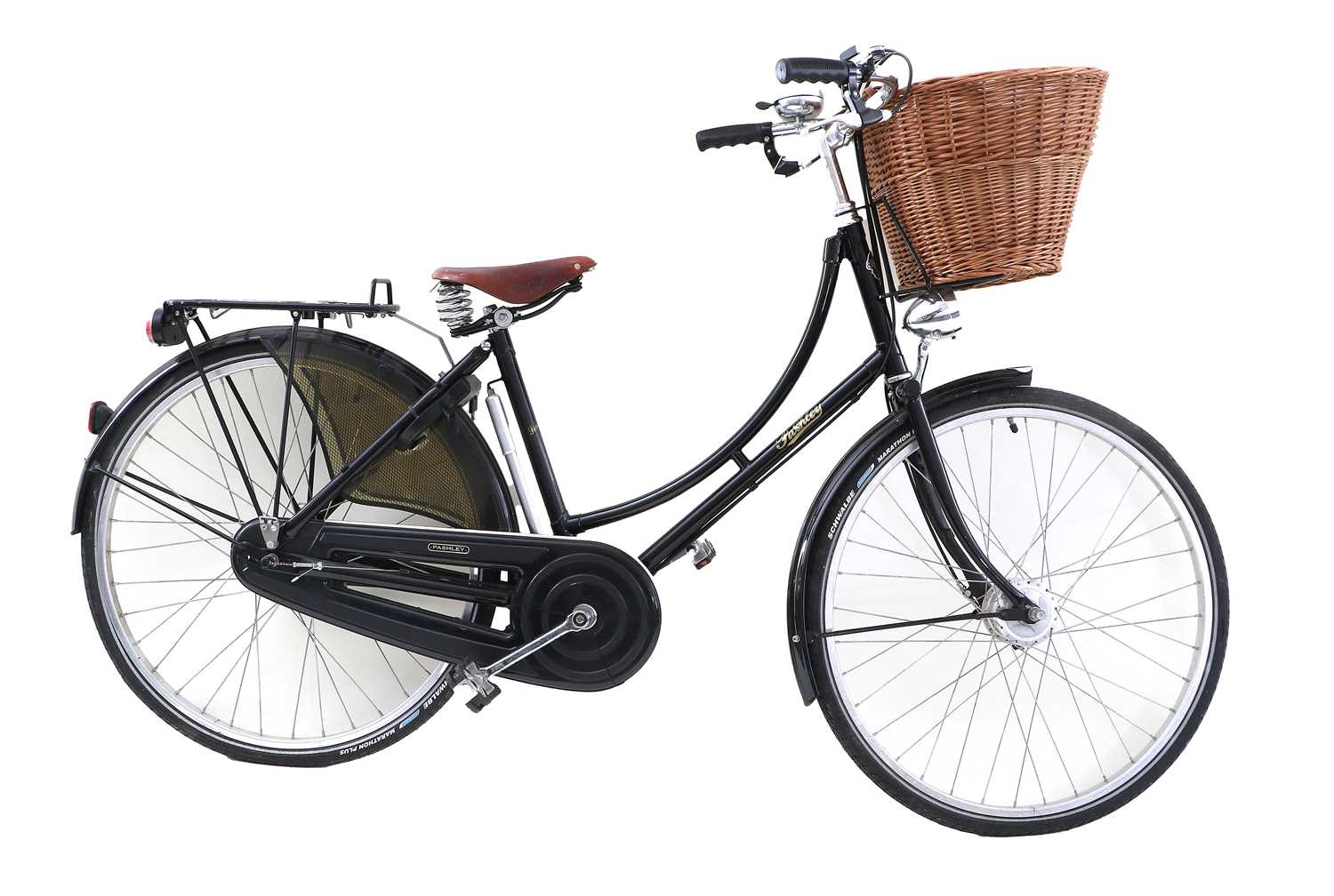 Lot 656 - A Pashley Buckingham Black Princess Sovereign...