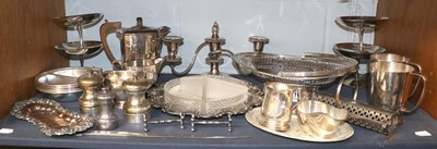 Lot 198 - A Quantity of Assorted Silver Plate, to...