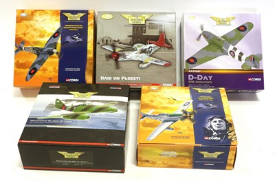 Lot 3448 - Corgi Aviation Archive 1:72 Scale WWII Group