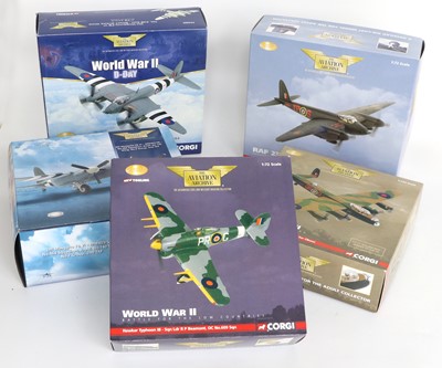 Lot 3447 - Corgi Aviation Archive 1:72 Scale WWII Group