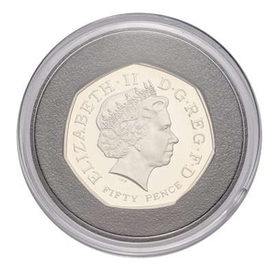 Lot 351 - The UK 50p Proof Collection, 40th Anniversary...